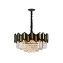 Ritz - ZigZag Black Odeon Chandelier